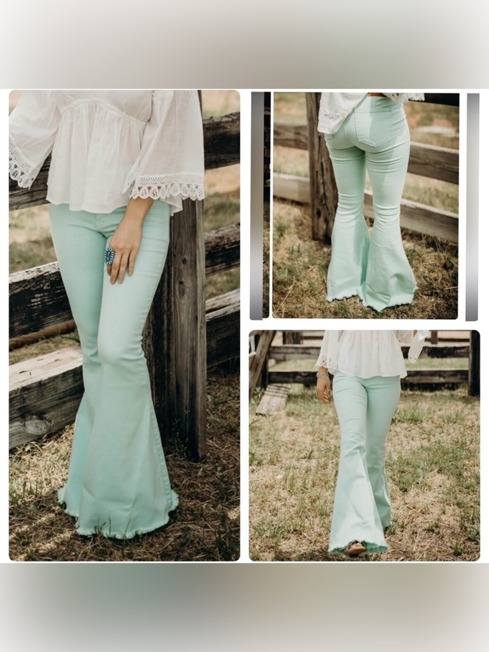 Home Folk Waco Western Flare Jeans - Picture 4 of 12